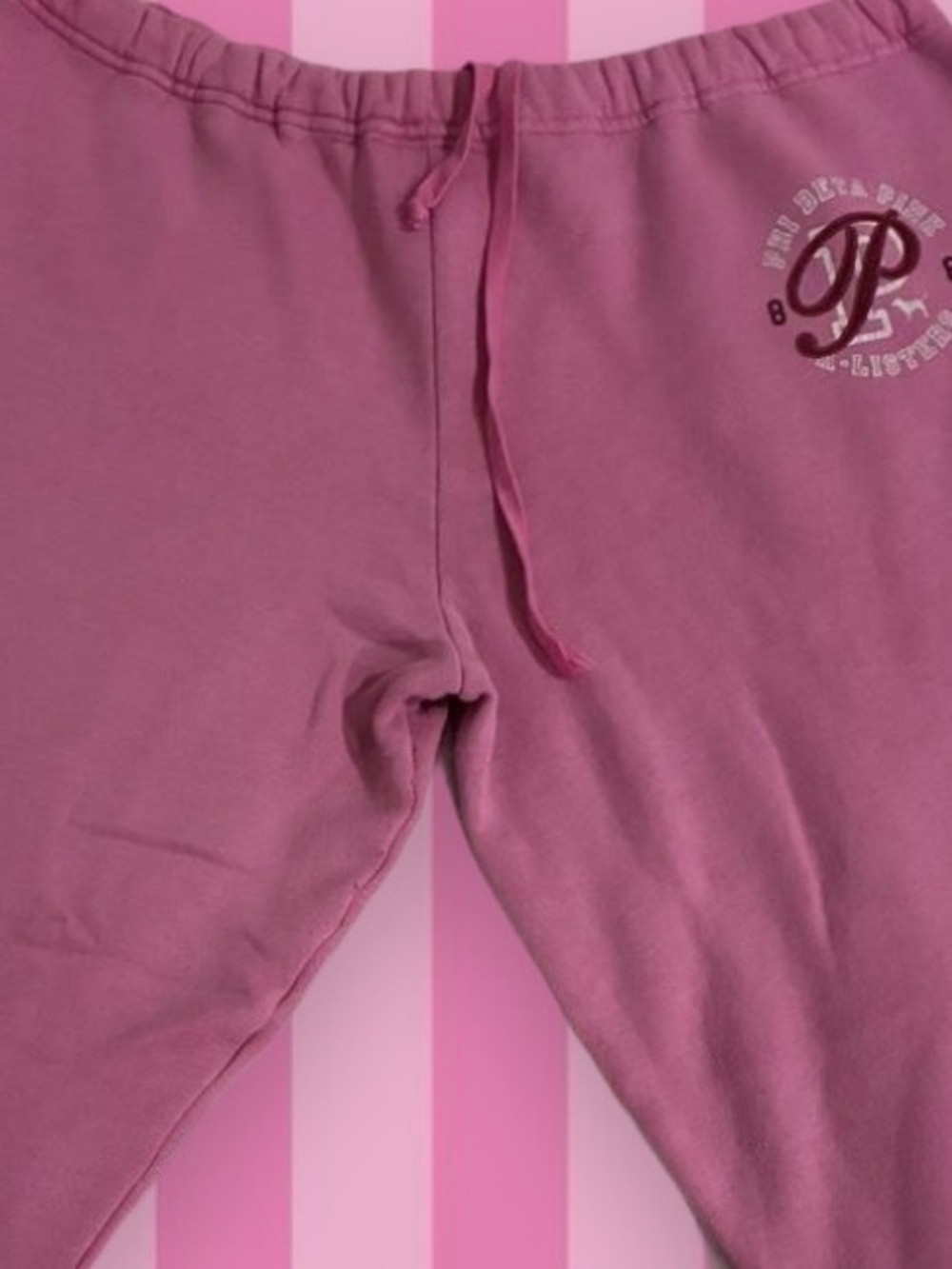 Victoria's Secret PINK vintage y2k pink dog sweatpants